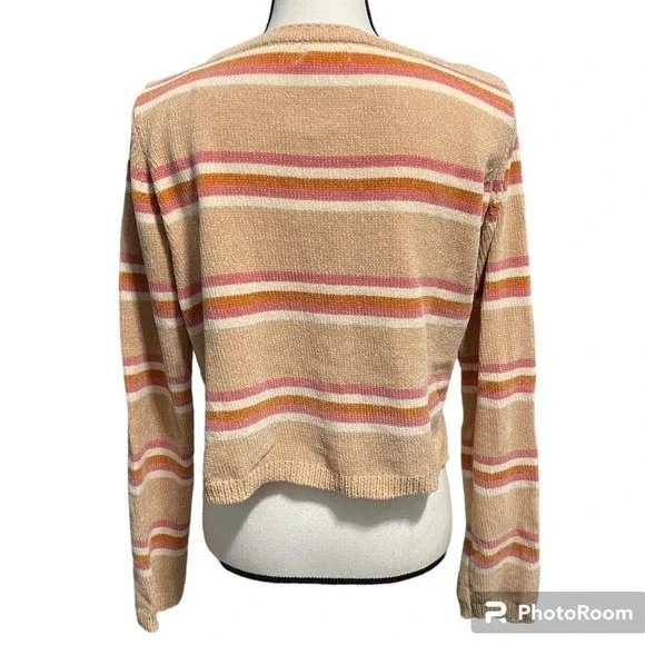 L*Space Sun Seeker Cropped Knit Sweater Size Small - Picture 4 of 5